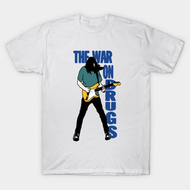 The War On Drugs love T-Shirt by SEKALICE